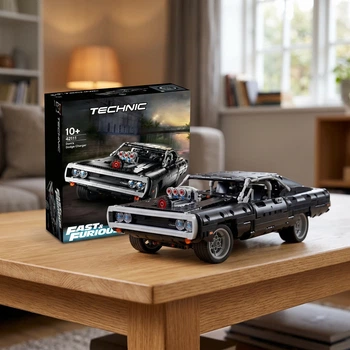 Конструктор Technic Dodge Charger Домініка Торетто Форсаж, 1077 деталей