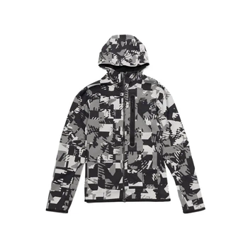 Спортивный костюм мужской Nike Tech Fleece Camo Grey Black Suite S Комбінований DM6456-077-DM6472-077