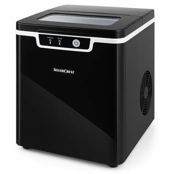 Быстрый льдогенератор Silver Crest SEMK 105 A1 с мощностью 105 Вт и резервуаром 1.8 л