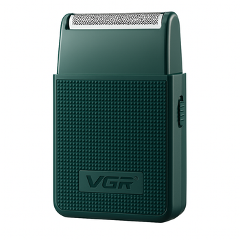 Компактная электробритва VGR V-376 с выдвижным триммером и щеточкой
