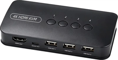 KVM-перемикач KSRGB KS-D-HK041 4-портовий HDMI 4K