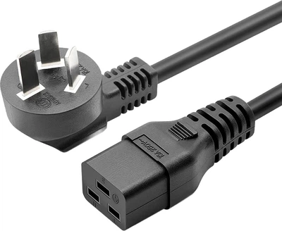 Кабель питания Sannin National Standard - IEC C19 16 А 3500 Вт 1.8 м (SL-00277)