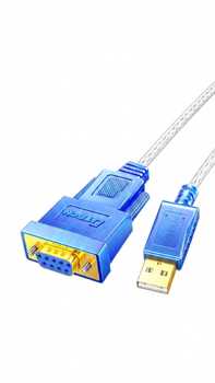DTECH USB-RS232 послідовний кабель, жіночий роз'єм, кабель-адаптер для передачі даних DB9, кабель для підключення COM-порту комп'ютера, кабель для принтера, кабель для послідовного зв'язку та налагодження, 1 метр DT-5102B
