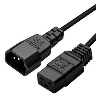 Кабель питания TOWE TW-F IEC-C14 - IEC-C19 трехжильный 3 м