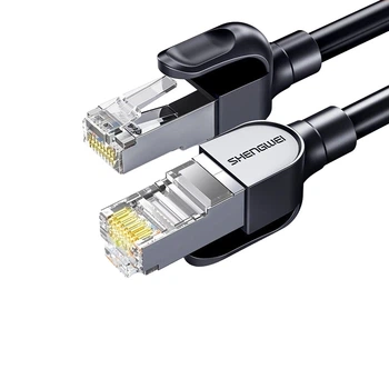 Патч-корд Shengwei Cat 6 1 Гбит/с 20 м Черный (LC-1220G)