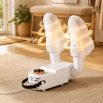 Складана електрична сушарка для взуття Shoe Dryer TVT06 150 Вт із підігріванням і таймером до 120 хвилин