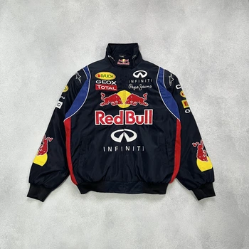 Куртка бомбер RedBull Infiniti Мотокуртка Гоночная Курточка Ветровка Редбулл Инфинити M