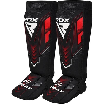 Защита для голени и стоп RDX неопрена L красная