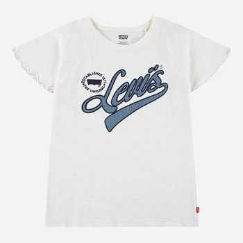 Детская футболка для девочки Levi`s 826854130 92 см Молочная (1159852830)