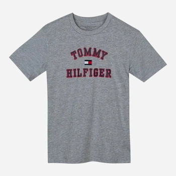 Детская футболка для мальчика Tommy Hilfiger 28805058 122 см Серая (1159854354)