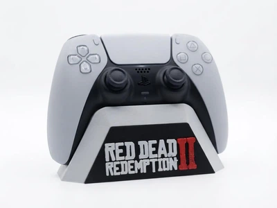Подставка для геймпада DualSense PS5 в стиле Red Dead Redemption 2 / RDR 2 — держатель для джойстика