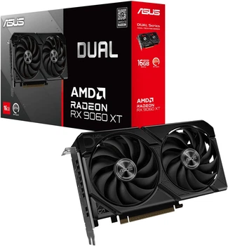 Відеокарта ASUS Radeon RX 9060 XT DUAL 16G (90YV0LG2-M0NA00)