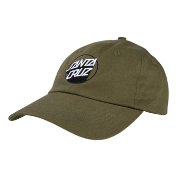 Бейсболка Santa Cruz Delta Dot Cap з регулюванням хакі One Size