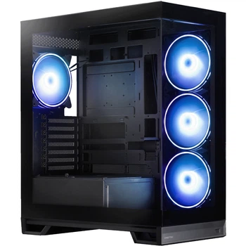 Корпус Chieftec VISTA MAX GX-30B-OP 4x140mm A-RGB, ATX, без БЖ, Black