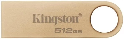 Флеш накопичувач USB 512Gb Kingston DataTraveler SE9 G3, Gold, USB 3.2 Gen 1, до 220/100 МБ/с (DTSE9G3/512GB)