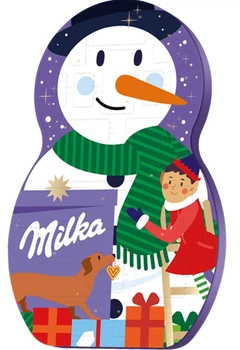 Адвент-календар Milka Снеговик, 213 г