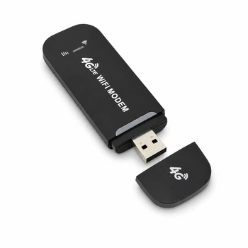 4G LTE USB-модем с Wi-Fi роутером Hotspot 3-в-1, до 150 Мбит/с, поддержка до 10 устройств