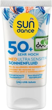 Сонцезахисний флюїд MED ультрачутливий SUNDANCE, SPF 50+, 50 мл