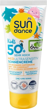 Дитячий сонцезахисний крем MED Ultra Sensitive SPF 50+ SUNDANCE, 100 мл
