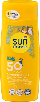 Дитяче сонцезахисне молочко SPF 50 SUNDANCE, 200 мл