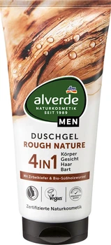 Гель для душа Грубая природа 3в1 alverde MEN, 200 ml