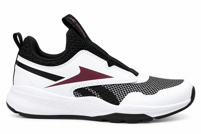 Кроссовки женские Reebok XT Sprinter Slip текстильные белые с черным без застежки 38 (1200143743058) (24.5 см)