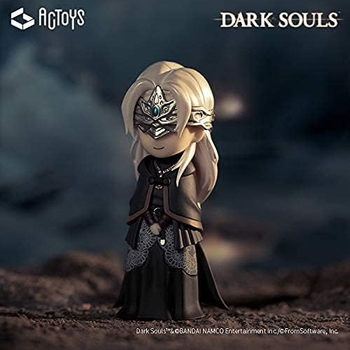 Коллекционная фигурка Dark Souls – Рыцарь Темной Луны (Darkmoon Knightess) Chibi / Dark Souls Action Figure, ~10 см