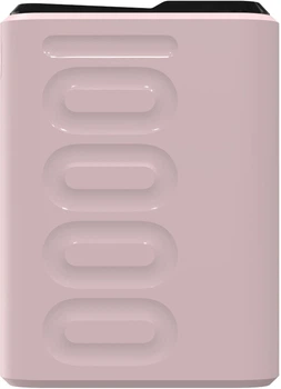 Powerbank RealPower PB-10000PD 10000 mAh 3x USB-C Pink (4040895011978)