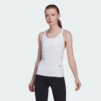 Спортивна жіноча майка для фітнесу ADIDAS BY STELLA MCCARTNEY TRUEPURPOSE приталена біла L