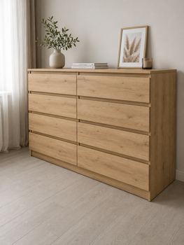 Комод Classic Soft на 8 шухляд дуб крафт
