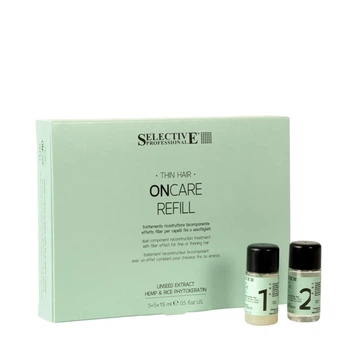 Двокомпонентний філер-реконструктор Selective Professional Refill Treatment для відновлення та ущільнення тонкого волосся 5+5 х 15 мл