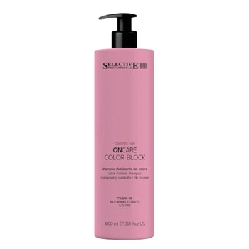 Шампунь Selective Professional Color Block Shampoo для стабілізації кольору фарбованого волосся 1000 мл