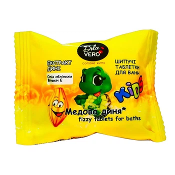 Средство косметическое для ванны Dolce Vero Kids Медовая дыня 50 г