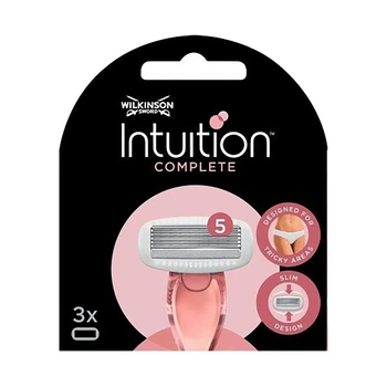 Сменные кассеты Wilkinson Sword Intuition Sword Complete 5 лезвий 3 шт