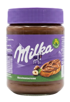 Шоколадна паста Milka Hazelnut Cream з фундуком та какао, 350 г