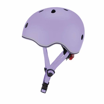 Детский защитный шлем с подсветкой Globber GO UP Lavender (45-51 см) XXS/XS (506-103)
