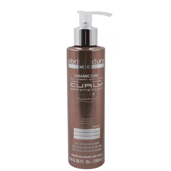 Гель-крем для кучерявого волосся Abril et Nature CURLY DEFINITION Dinamic Curl сильної фіксації 200 мл