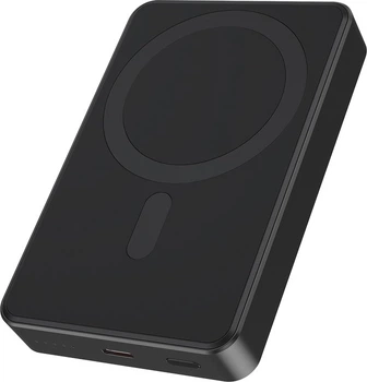 УМБ Gembird Magnetic Wireless 10000 mAh 15W Black (PB10-WPC15M-01)