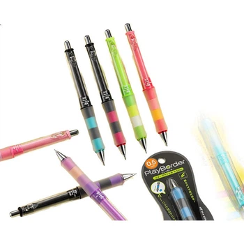Механічний олівець PILOT Grip-Shaped для учнів початкової школи, грифель 0,5 мм, дитячий канцелярський олівець для малювання, лімітований випуск чорно-зеленого кольору HDGCL50R-PBMG, оригінальний імпорт