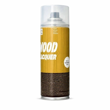 Аэрозольный акриловый яхтный лак Belife Wood Lacquer 400 мл матовый прозрачный (531)