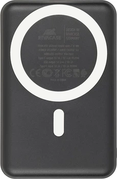 Powerbank RIVACASE VA2604 10000 mAh 20W Black (VA2604_BK)