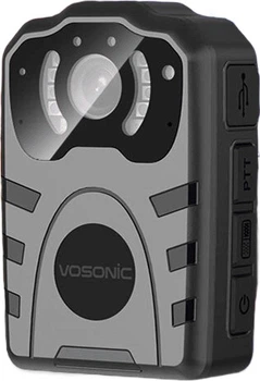 Камера VOSONIC D2 64ГБ 4K нагрудна для правоохоронців, портативна