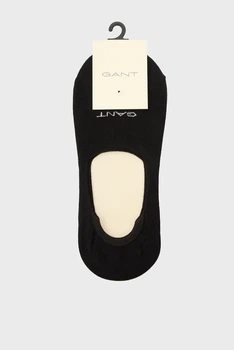 Чоловічі чорні сліди (2 пари) INVISIBLE SOCKS Gant 43-45 9960257