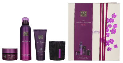 Zestaw Rituals Yozakura Medium Giftset Peeling do ciała 125 g + Żel pod prysznic 200 ml + Krem do ciała 100 ml + Świeca zapachowa 140 g (8719134203141)