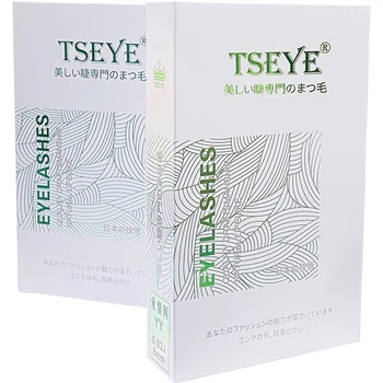 Накладные ресницы Tseye Natural Baby-Like Curved Self-Grafted Eyelashes, специальное предложение от профессионального магазина накладных ресниц, официальная версия с плоскими ресницами.