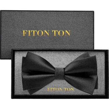 Подвязка для жениха FitonTon Wedding Banquet, деловой галстук-бабочка в британском стиле, подарочный набор в двухслойной коробке, подарок на Новый год и День святого Валентина.