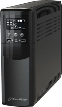 UPS PowerWalker VI 600 CSW IEC UK 600VA (360W) Black (VI 600 CSW IEC UK)