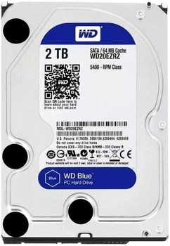 Жорсткий диск Western Digital Blue 2TB 5400rpm 64MB WD20EZRZ 3.5 SATAIII б/в