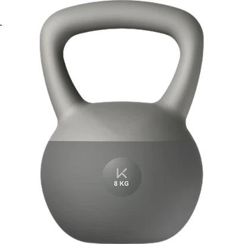 Гиря мягкая Keep 8 кг, серая