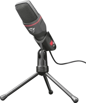 Микрофон Trust GXT 212 Mico 3.5 мм/USB с регулировкой наклона 1.8 м Черный (23791)